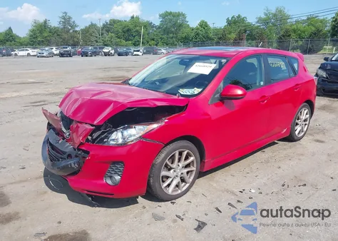 2012 Mazda Mazda3 S Touring из США, поврежденный, VIN JM1BL1L61C1505730